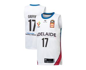 Adelaide 36ers 19/20 NBL Basketball Youth Authentic City Jersey - Eric Griffin