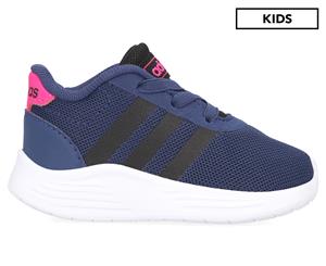 Adidas Girls' Lite Racer 2.0 Sneakers - Tech Indigo/Core Black/Shock Pink
