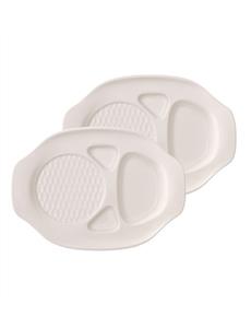 BBQ Passion Burger Plate Set of 2