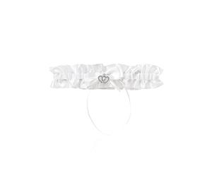 Bridal Garter Traditional Deluxe - Ivory