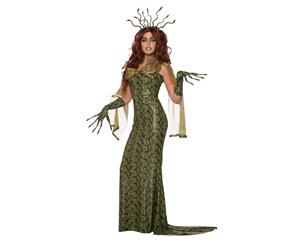 Bristol Novelty Womens/Ladies Medusa Deluxe Costume (Green) - BN232
