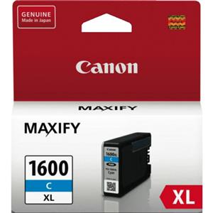 Canon - PGI-1600XLC - High Yield Cyan Ink Cartridge
