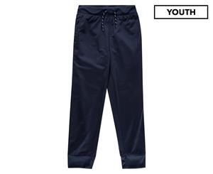 Converse Boys' Jnr Tricot Taping Trackpants / Tracksuit Pants - Navy