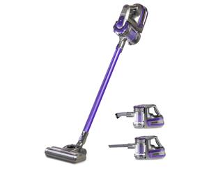 Devanti Handheld Vacuum Cleaner Cordless Stick Bagless 2-Speed Purple 150W