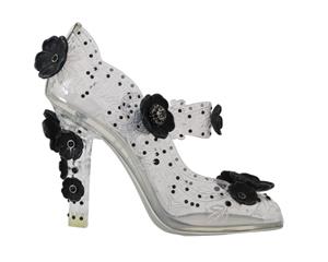 Dolce & Gabbana Transparent Cinderella Crystal Shoes