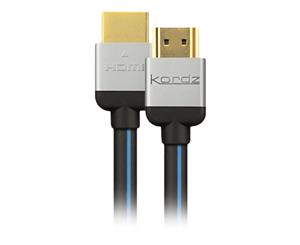 EVSHDO120R KORDZ 1.2M High Speed With Ethernet 2% Silver Thx Certified Kordz Silver Plated Larger Gauge Solid Conductors 1.2M HIGH SPEED WITH