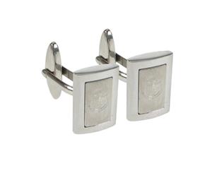 Everton Fc Stainless Steel Framed Cufflinks (Silver) - TA2502