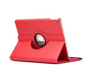 For iPad Air 2 CaseModern Flip Leather High-Quality Shielding CoverRed