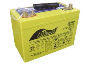Full River Maintenance Free Sealed Deep Cycle AGM Battery HC100 12v