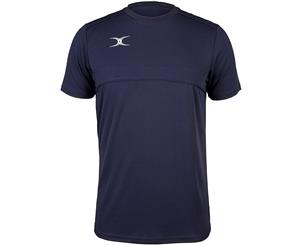 Gilbert Rugby Mens Photon Polyester Breathable T Shirt Tee - Dark Navy