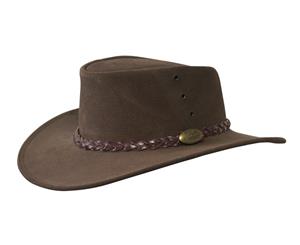Jacaru 1154 Kookaburra Traditional Hats - Brown