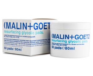 Malin+Goetz Resurfacing Glycolic Pads 50pk