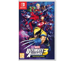 Marvel Ultimate Alliance 3 Black Order Nintendo Switch Game