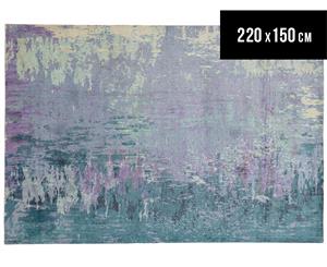 Monet 220 x 150cm Rug - Violet/Blue