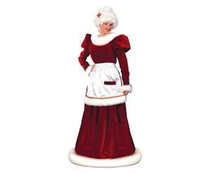 Mrs Santa Velvet Adult Women's Costume