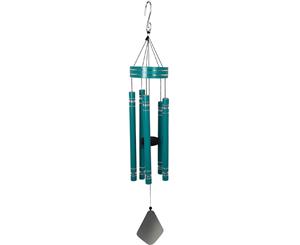 New 1pce Emerald Green 92cm Windchime Hand Tuned Stunning Colours and Engraving - Emerald Green
