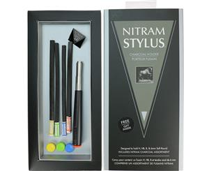 Nitram Stylus & Charcoal sticks