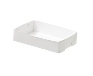 Pack of 200 Cardboard Food Trays Large