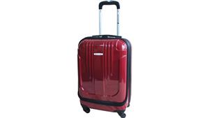 Pierre Cardin 48cm Hardshell Mobile Office Suitcase - Wine