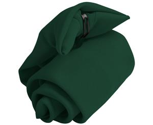 Premier Tie - Mens Plain Workwear Clip On Tie (Bottle Green) - RW1136