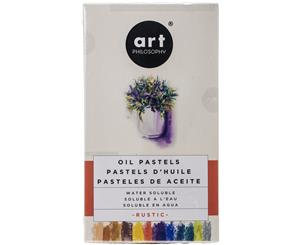 Prima Art Philosophy Water Soluble Oil Pastels 12/Pkg-Rustic