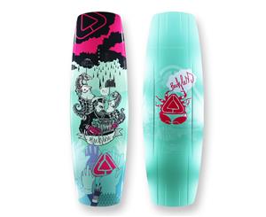 Reckless - Captian Crab Wakeboard Rocker Sidewall - 143cm - White/Teal