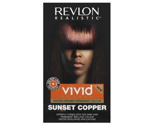Revlon Realistic Vivid Hair Colour Sunset Copper 110ml