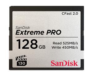 SanDisk 128GB Extreme PRO CFast 2.0 Memory Card - 525MB/s