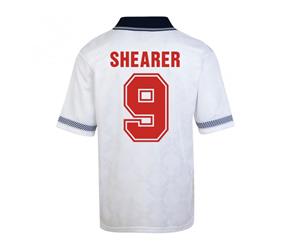 Score Draw England World Cup 1990 Home Shirt (Shearer 9)