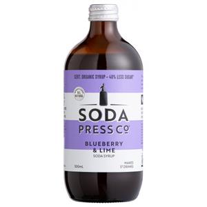 SodaStream - Blueberry & Lime - Organic Soda Syrup