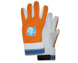 Spartan Cricket Cotton Padded Palm Inners Wicked Keeping Glove Boys Orange