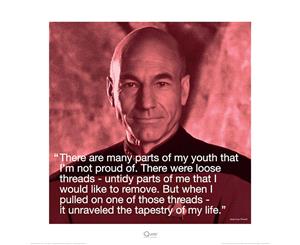 Star Trek - Jean-Luc Picard iQuote Art Print