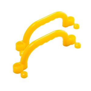Swing Slide Climb Yellow Plastic Handles - 2 Set