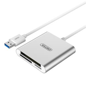 UNITEK (Y-9313BSL) USB3.0 Card Reader(Supports CF/ SD / Micro SD / SDHC / SDXC)