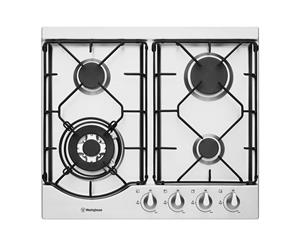 Westinghouse WHG644SA 60cm Stainless Steel Gas Cooktop
