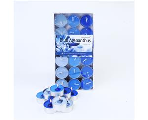 1 Pack of 36pce Agapanthus Scented Tea Light Candes 4 Hour Burning Time