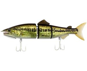 220mm Zerek Affinity Jointed Swimbait Fishing Lure - Largemouth Bass