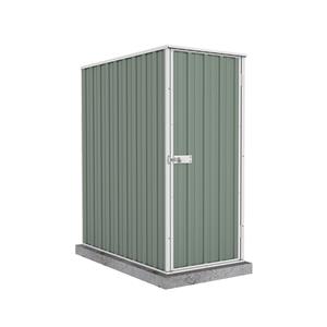 Absco Sheds 0.78 x 1.52 x 1.80m Ezi Compact Single Door Shed - Pale Eucalypt