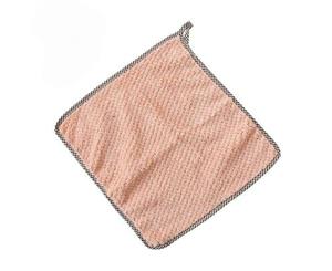 Absorbent Dish Cloth Hand Towel10 Pack - Pink