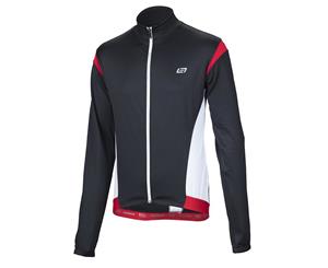 Bellwether Thermal Long Sleeve Jersey - Black/Red - Black/Red