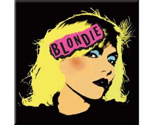 Blondie Punk Logo Fridge Magnet