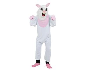 Bristol Novelty Unisex Adults Scary Bunny Costume (White) - BN198