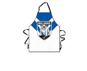 Canterbury Bulldogs NRL Team Logo and Colours Kitchen BBQ Apron