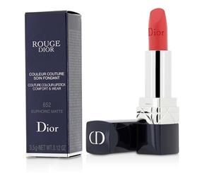 Christian Dior Rouge Dior Couture Colour Comfort & Wear Matte Lipstick - # 652 Euphoric Matte 3.5g/0.12oz
