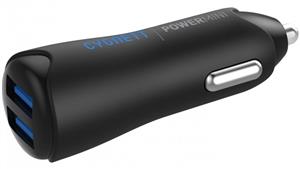 Cygnett Power Mini 4.8 Dual USB Car Charger - Black