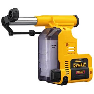 DeWALT 18V Li-ion XR Cordless HEPA Dust Extraction Unit To Suit Brushless Rotary Hammers
