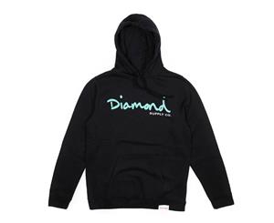 Diamond Supply Co OG Script Core Hoodie Black - Black