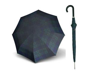 Doppler Carbonsteel Umbrella Woven Check Vierzehn