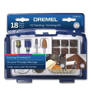 Dremel 18 Piece Sanding And Grinding Mini Accessory Set