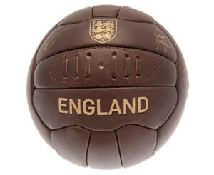 England Fa Leather Retro Heritage Football (Brown) - TA5021
